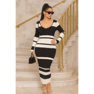 sweater skirt set with pearl & leather trim (copy)